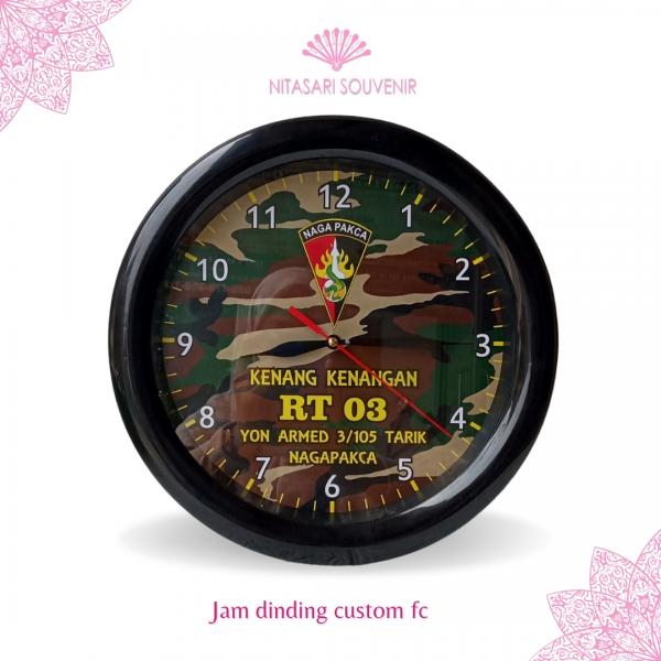 Jam Dinding Custom FC